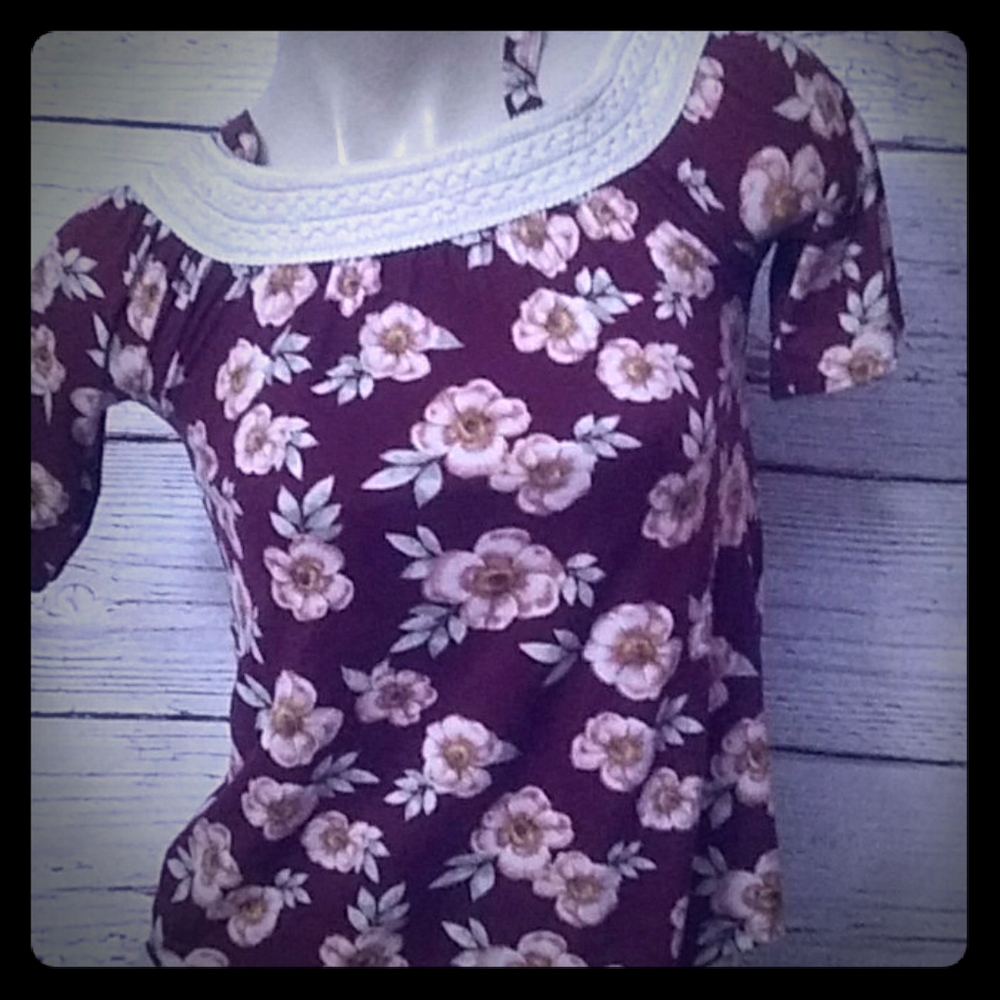 Glitter girl top